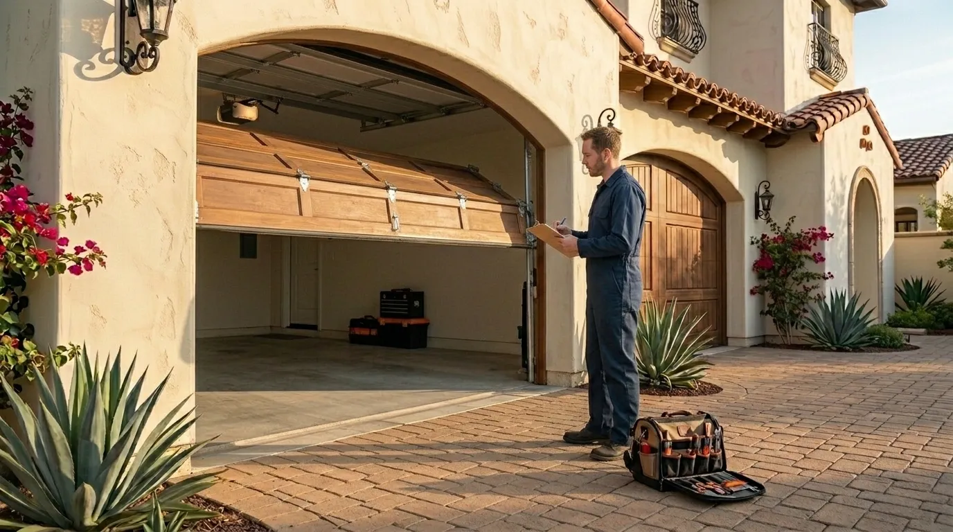 Garage door service in Santa Maria, CA